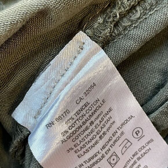 Anthropologie Green Paper Bag Pant- Women’s 2 - Picture 6 of 9